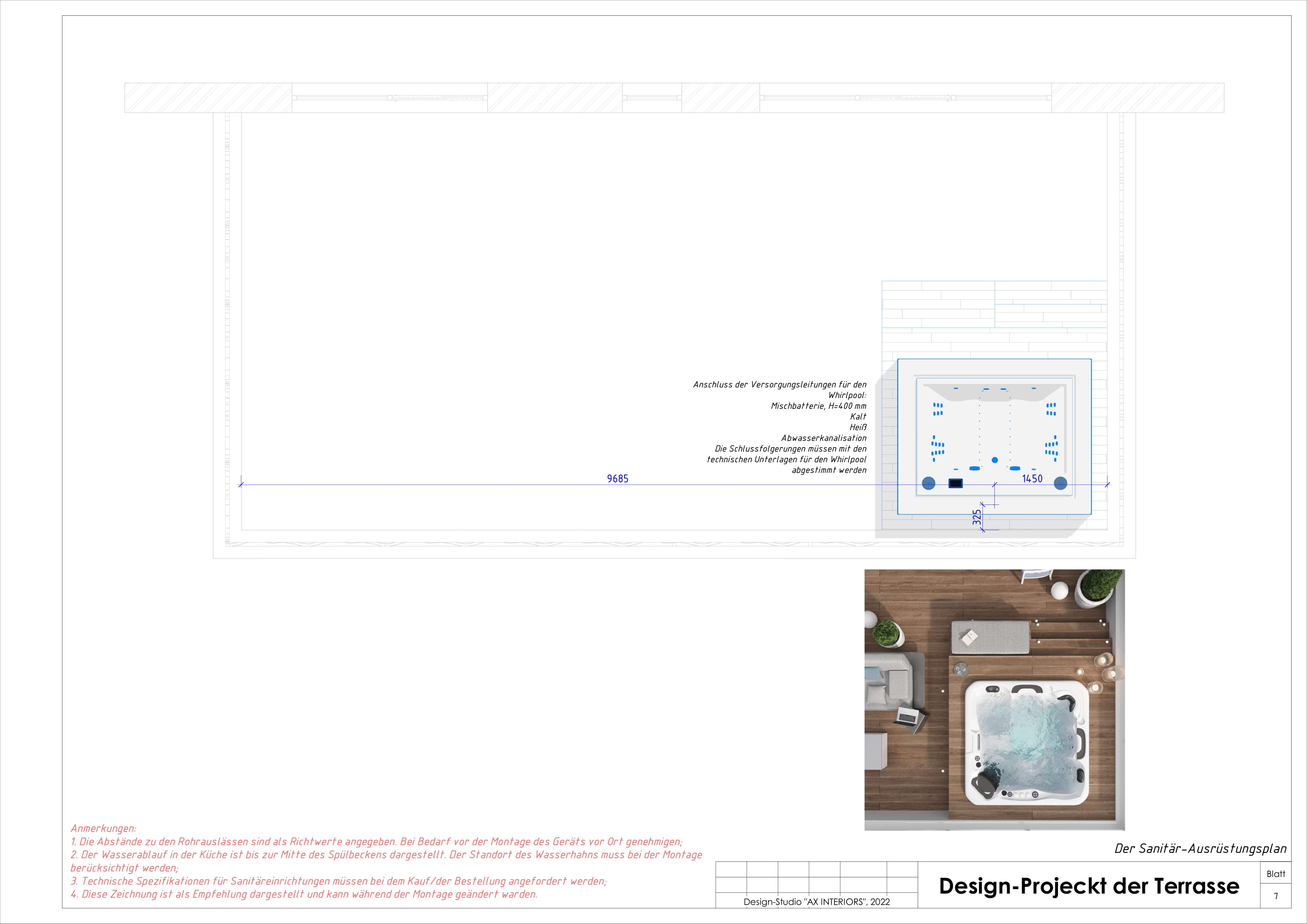 Drawings of an apartment in Germany-37