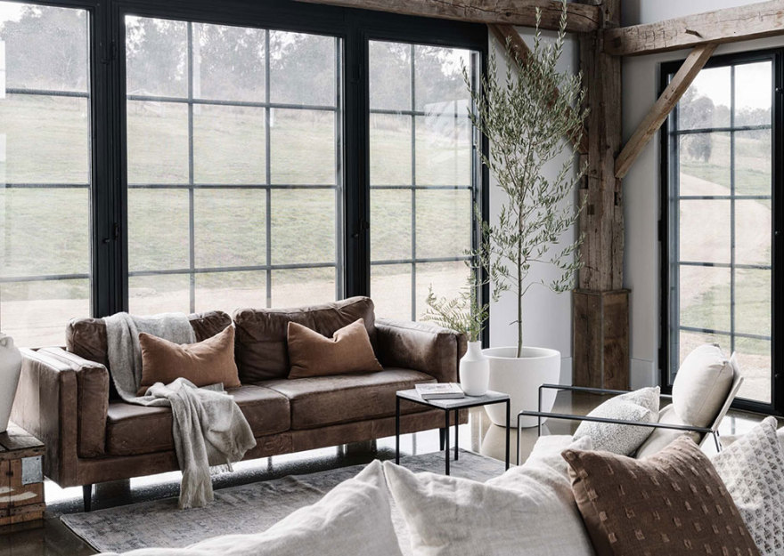 澳大利亚的 160 年美式古董 barn 改造-4