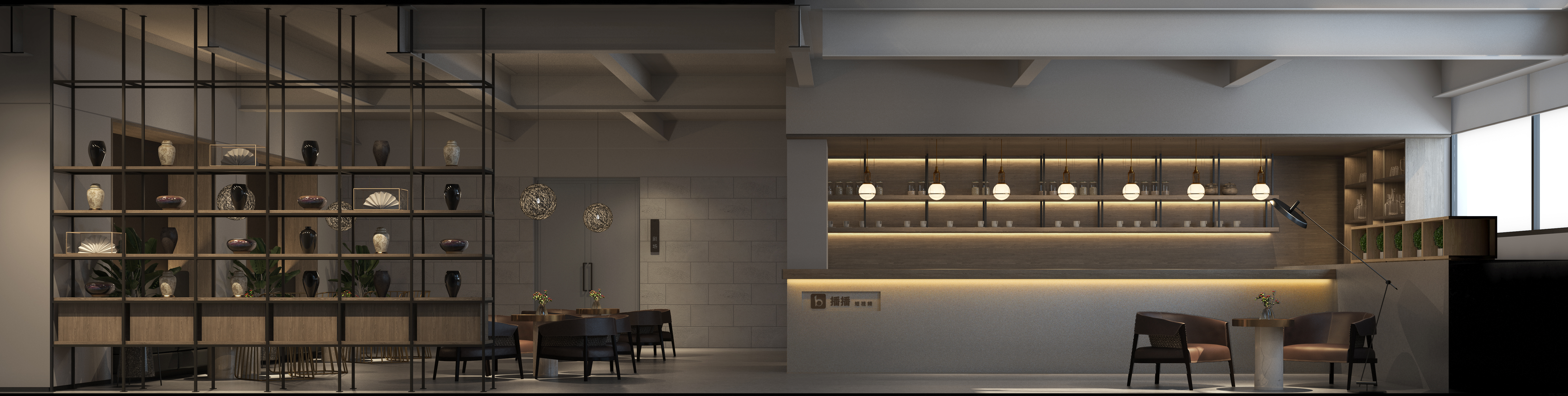 绣花针艺术设计| 尚屹文园~办公空间-2