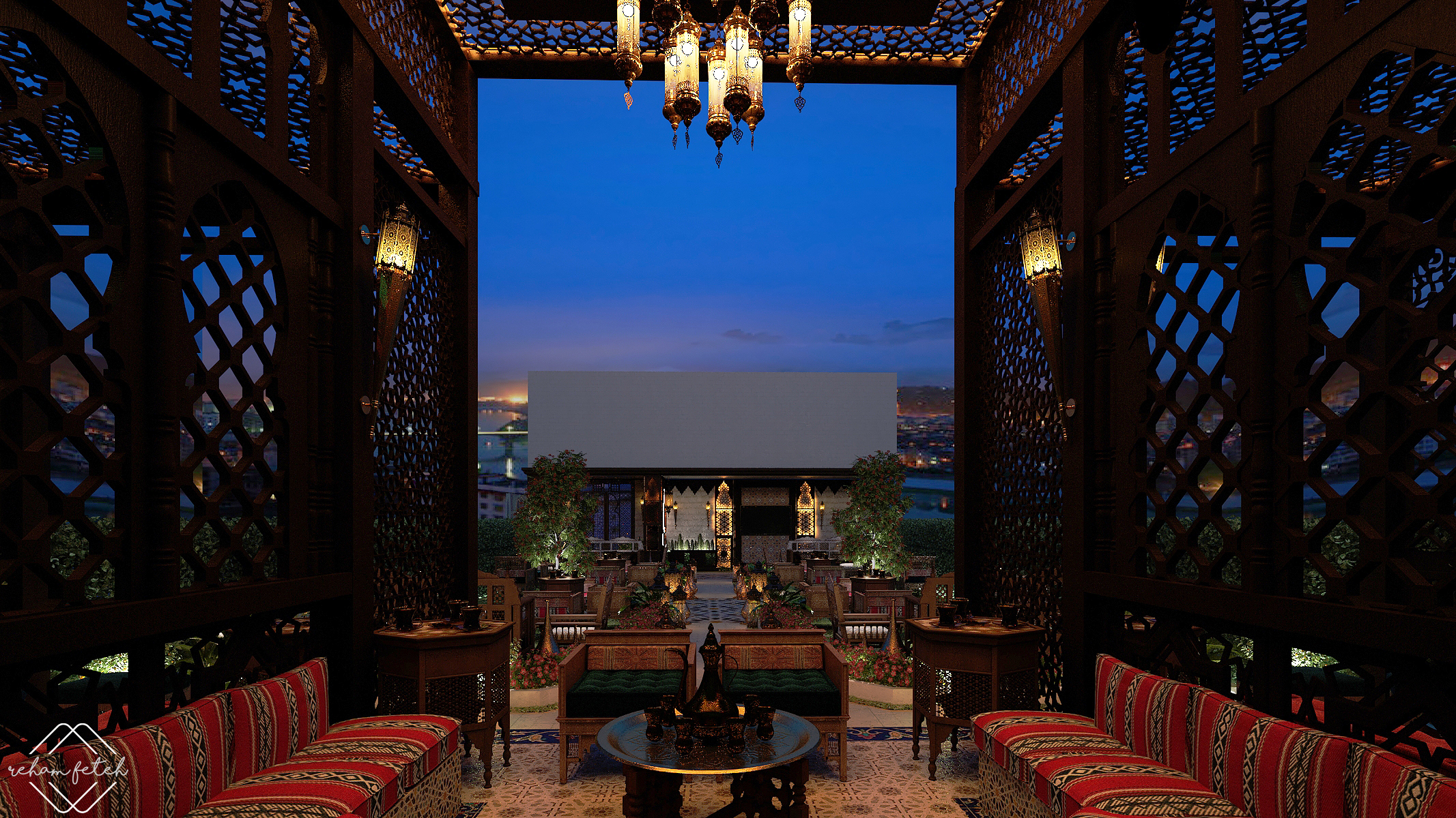 El Khan Outdoor area-8