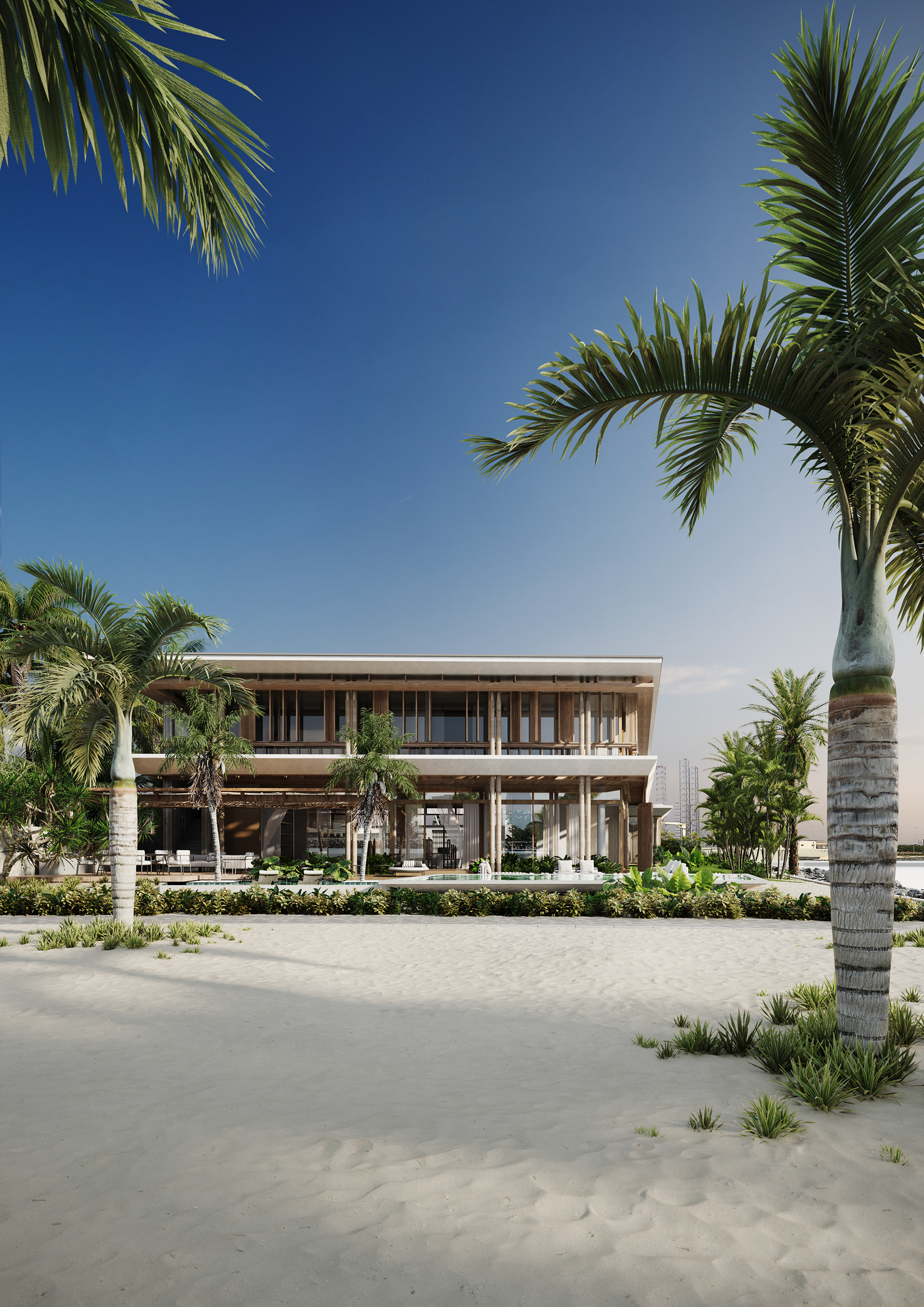 THE HOUSE ON THE BEACH（海边别墅）丨阿联酋迪拜丨ISTO studio-8