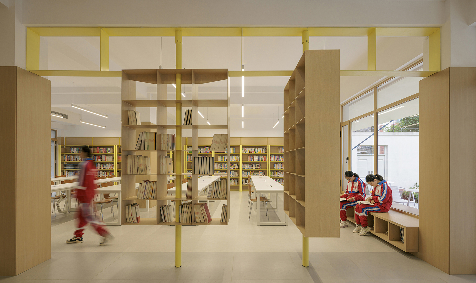 成都树德实验中学图书馆改造设计丨中国成都丨Modum Atelier-13