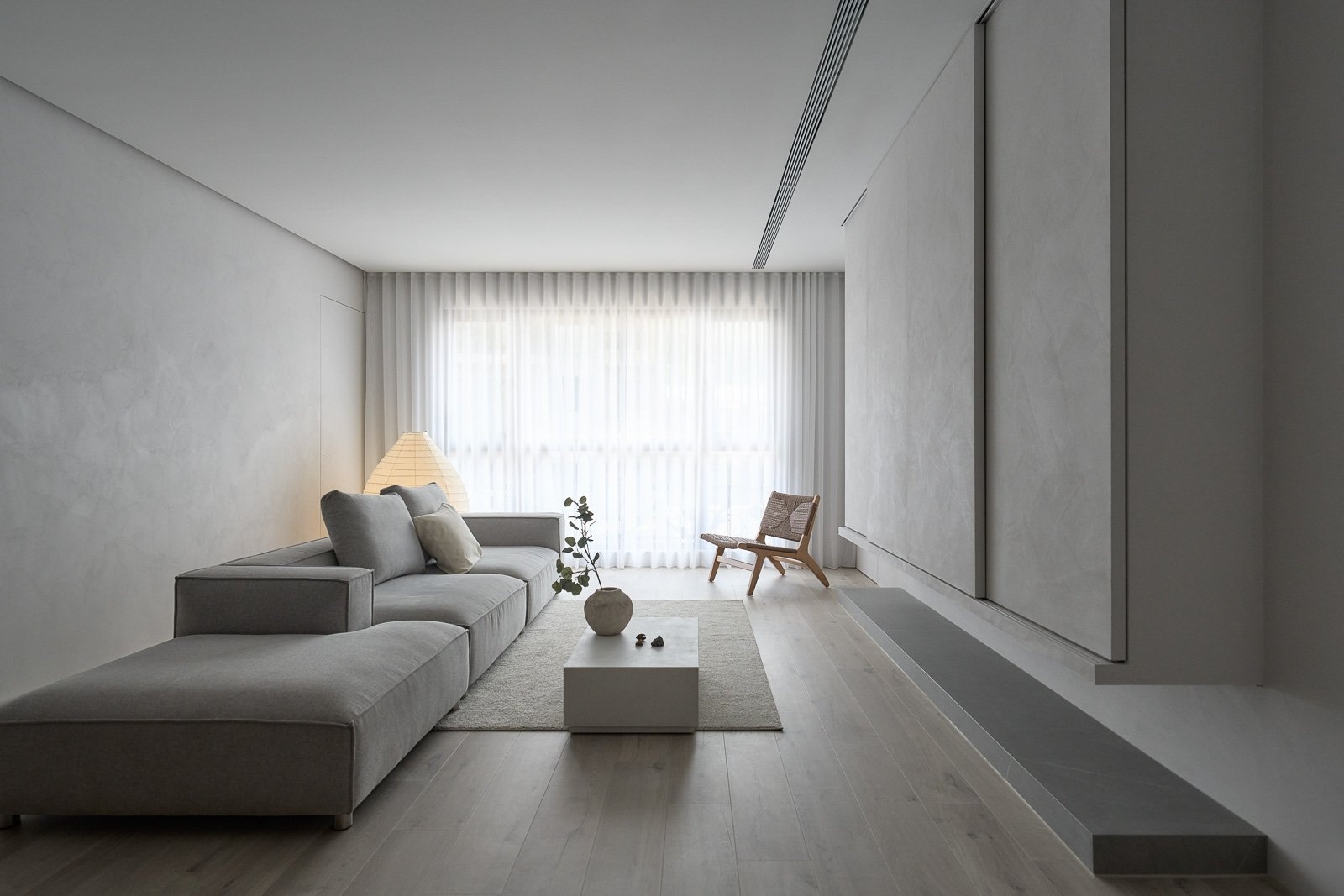 北投蔡宅 ：硬朗极简丨参拾柒号设计-6