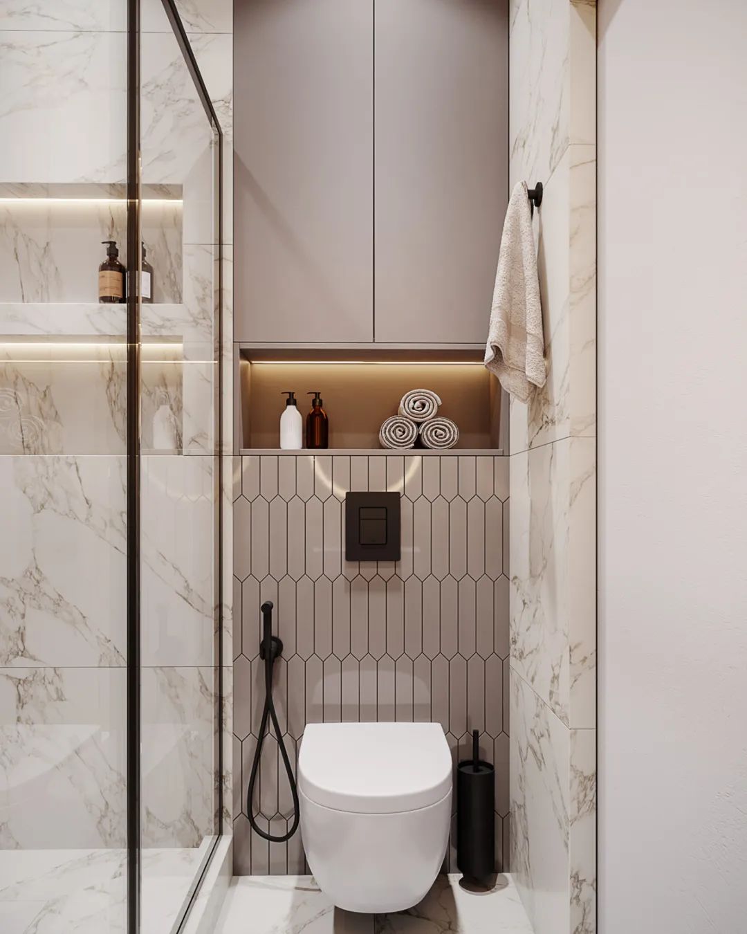 现代简约轻奢住宅丨BODES Studio-85