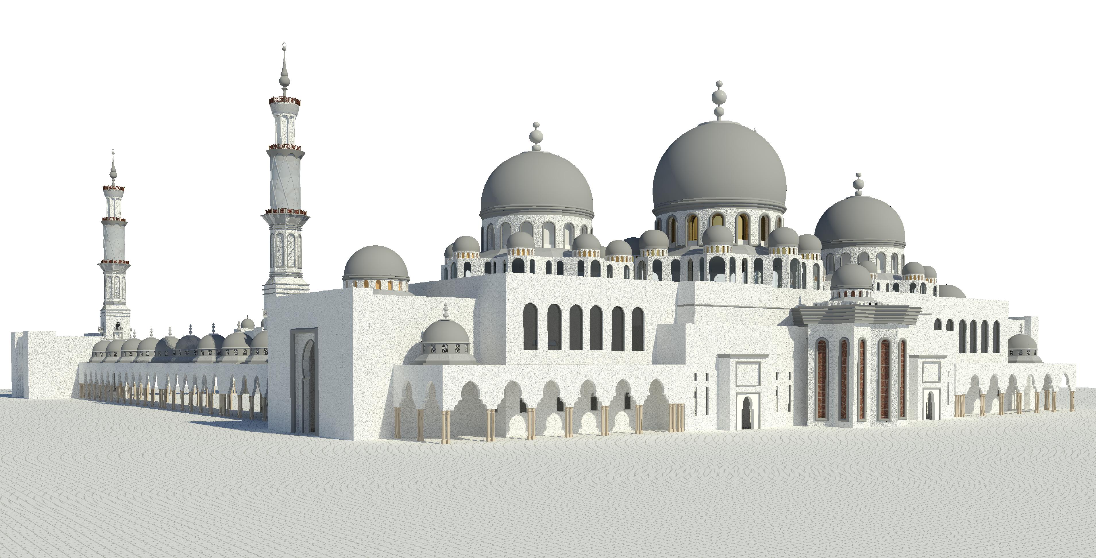 Design of Sheikh Zayed Mosque in Dubai_Abu Dhabi.-4