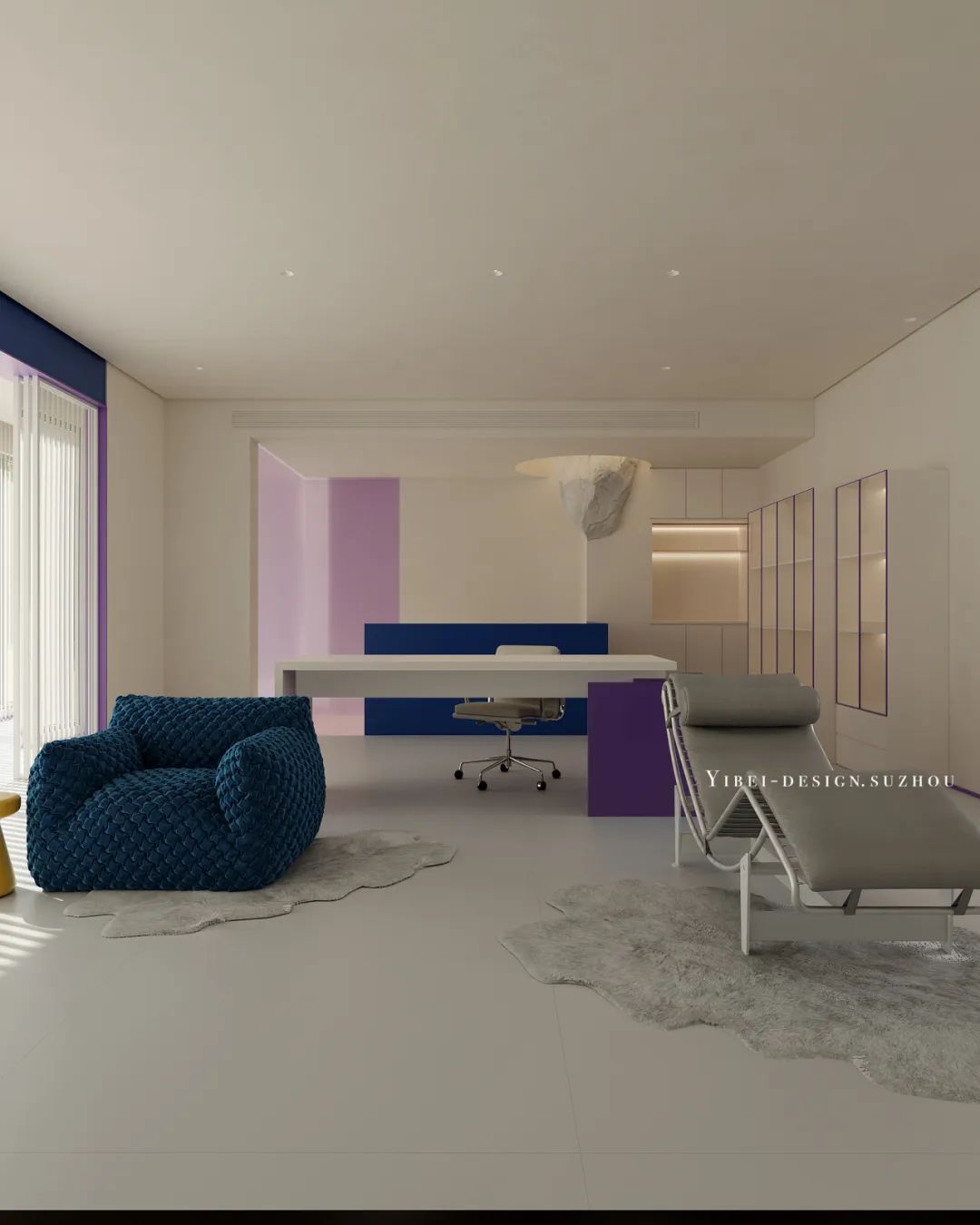 极简色彩的空间诗篇 · 家装设计丨中国苏州丨YIBEI DESIGN-19