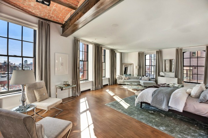 纽约纯美式阁楼——工业风与时尚的完美结合-8