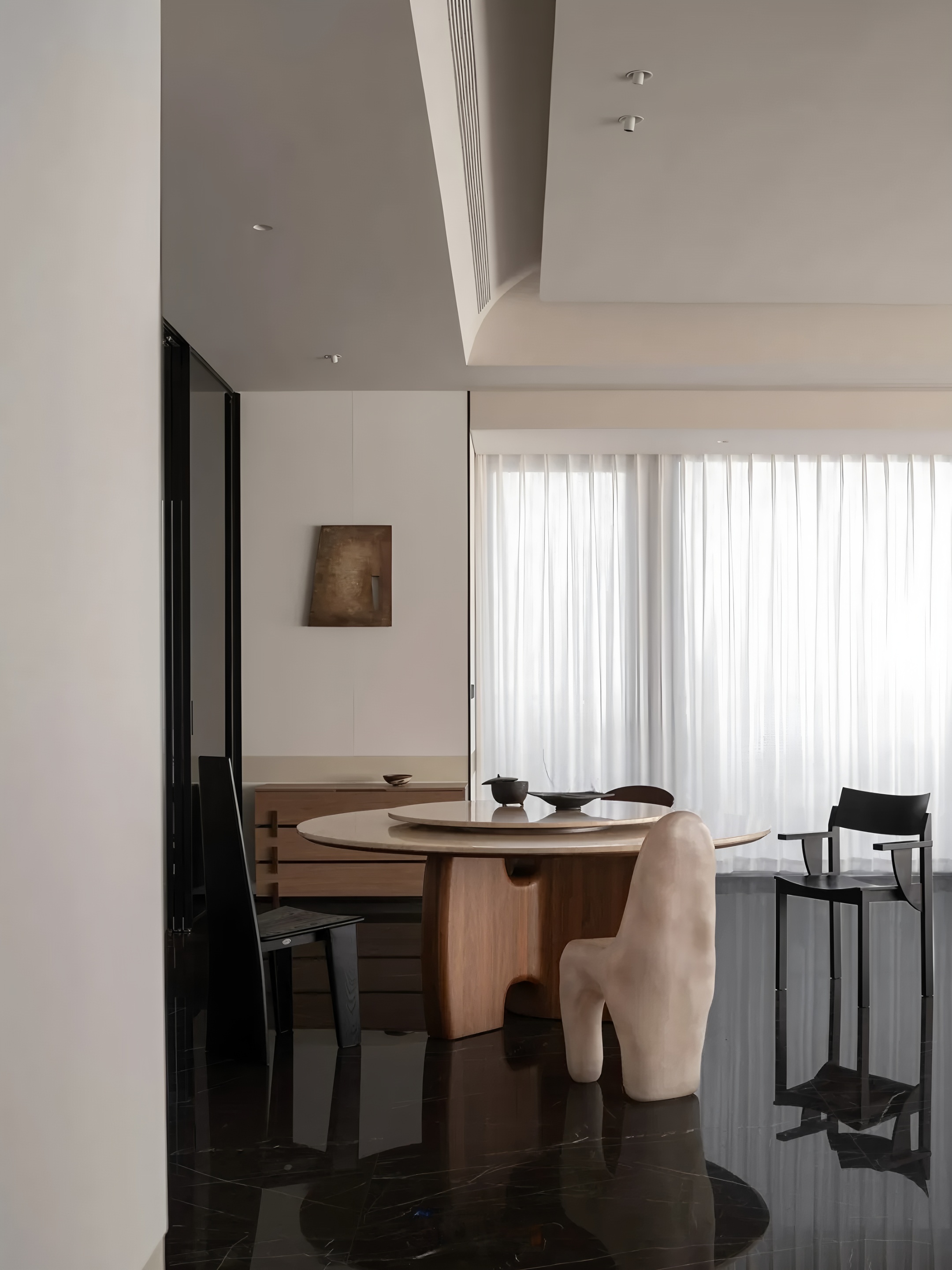 西安 · 曲江印510㎡私宅平层丨中国西安丨西安红杉设计-34