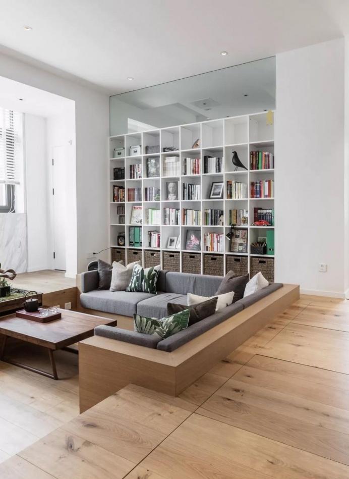 错落有致,60 平米囊括四海的丁克夫妻家居设计-31