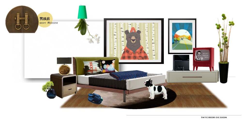 西安大明宫万科楼盘现代中式样板房-29