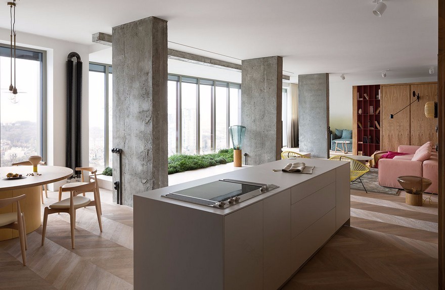 灰粉色少女心室内家装-9