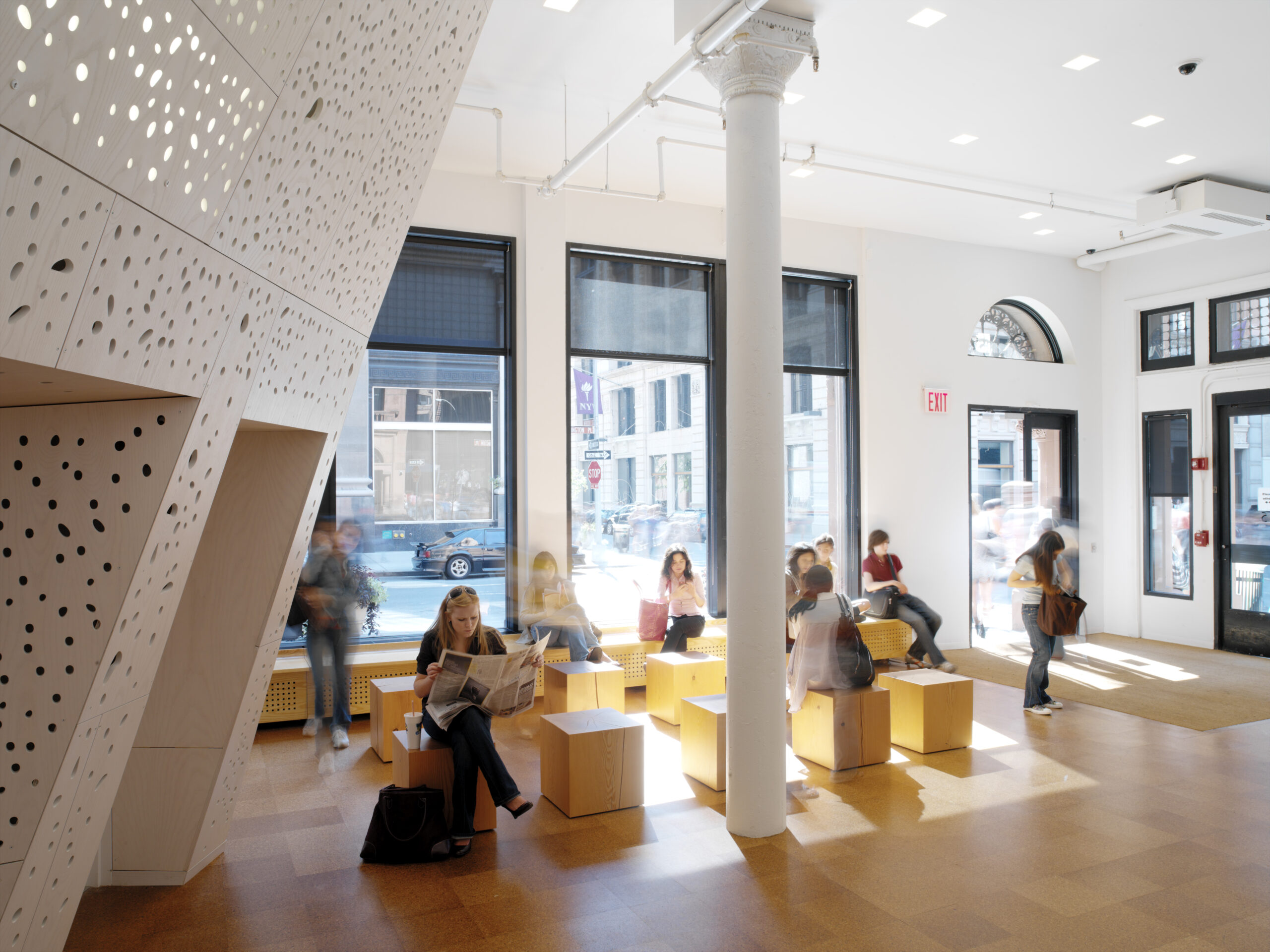 NYU Department of Philosophy室内翻新项目丨美国华盛顿丨Steven Holl Architects-5