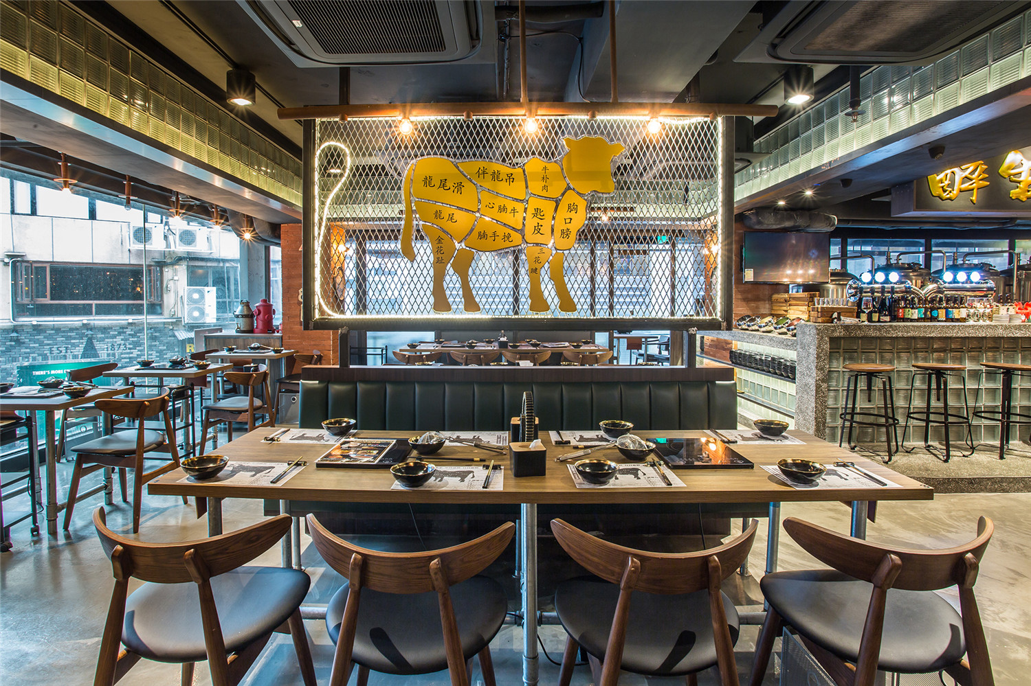 616麦子牛肉火锅酒吧丨中国香港-18