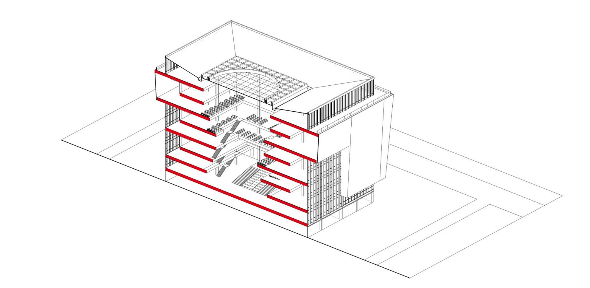 China Southwest Architectural Design and Research Institute 丨图书馆丨Chengdu University Library-42