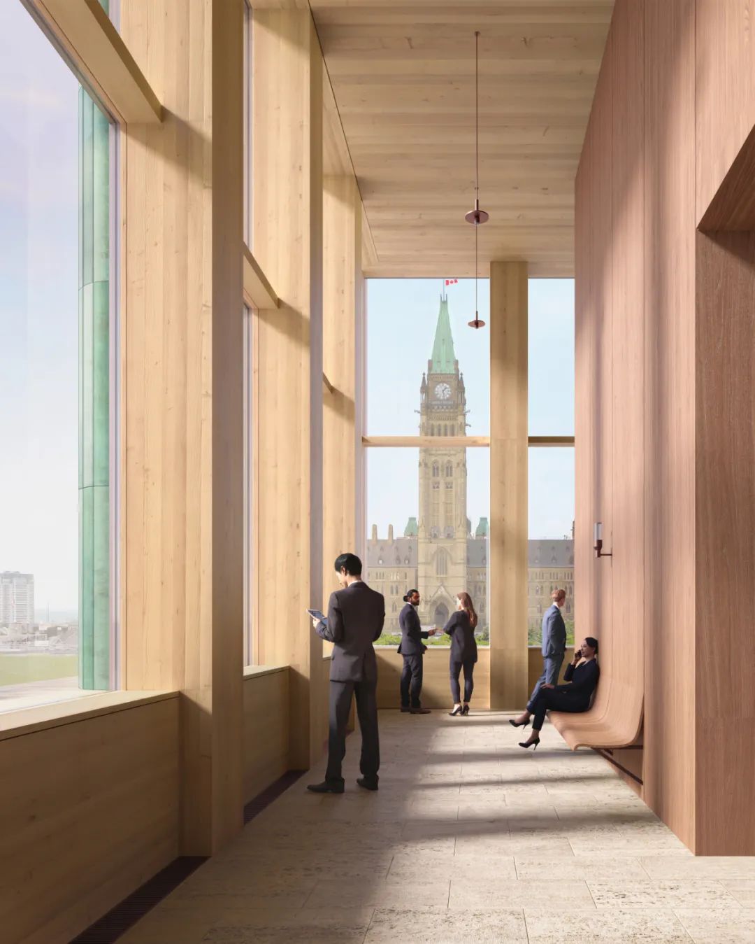 加拿大议会区二号街区丨加拿大渥太华丨戴卫奇普菲尔德建筑事务所伦敦办公室-15