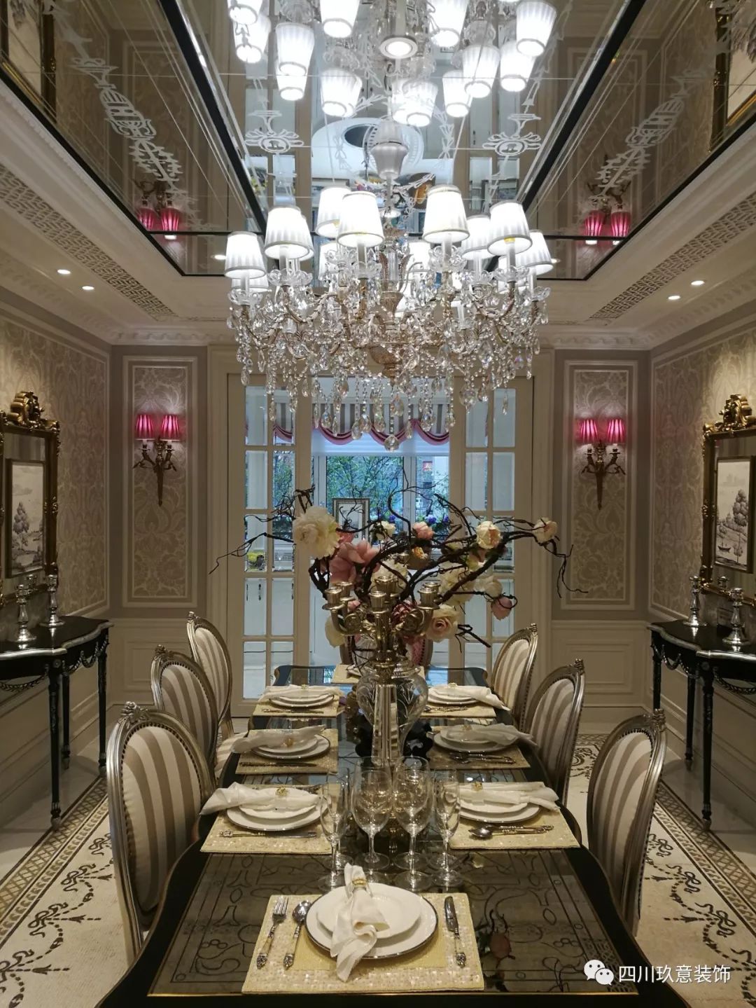 法式庄园“粉红佳人” | 玖意设计的西昌自建别墅-63