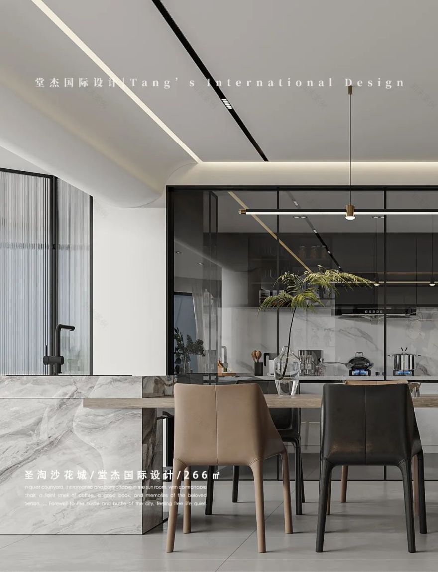 圣淘沙花城现代极简风设计丨中国南京丨堂杰国际设计-34