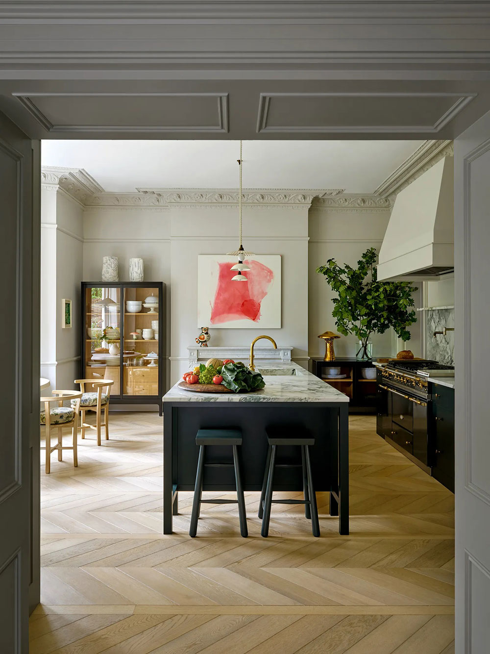 伦敦诺丁山历史悠久的独栋别墅-6