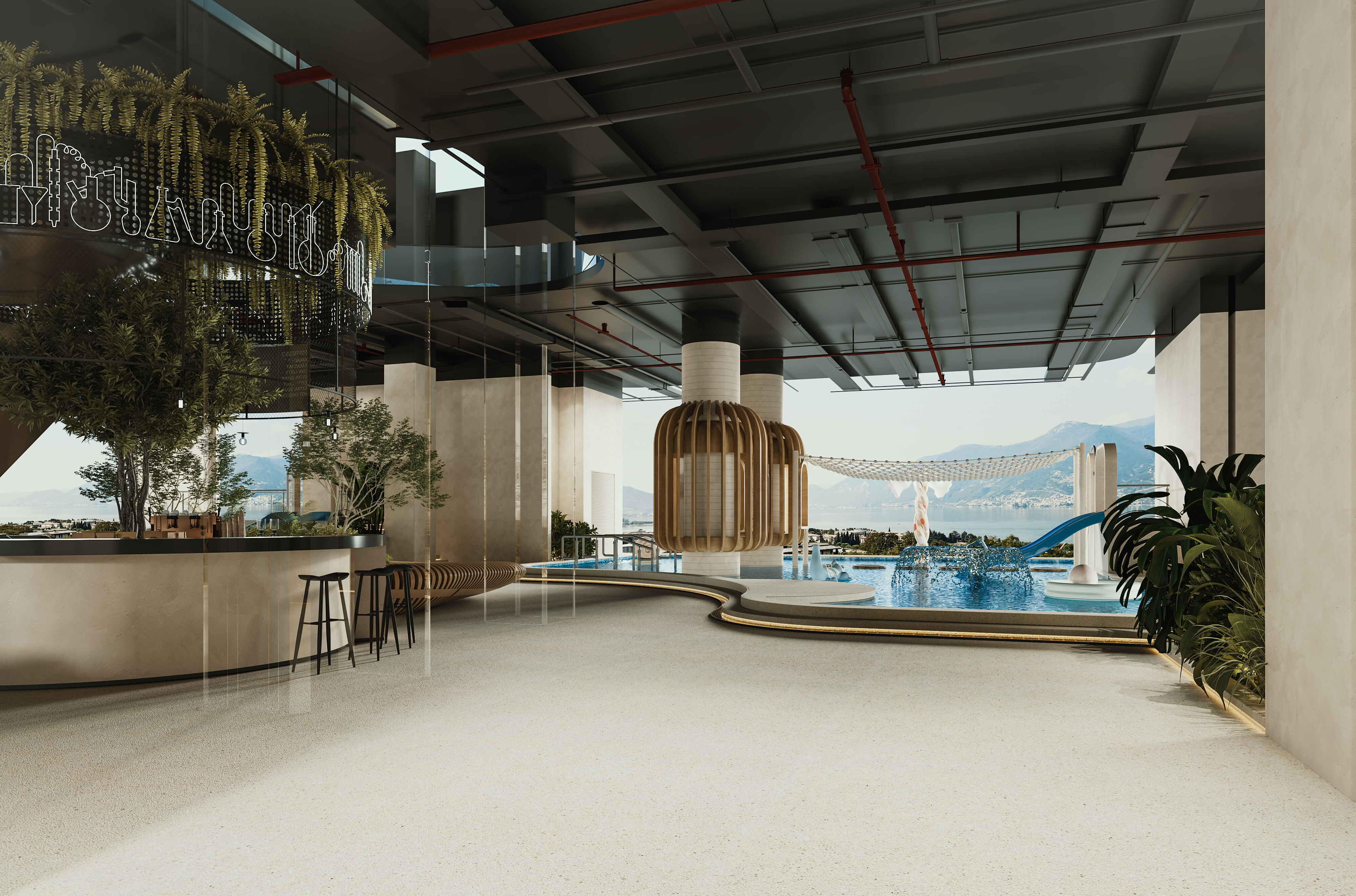 水疗会所 | 都市避世 水声里寻松弛-3