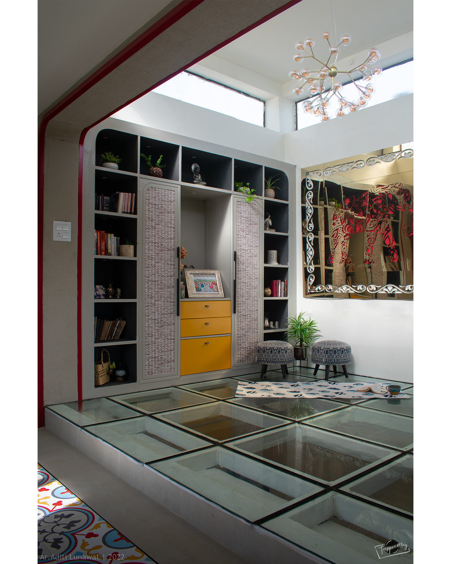休闲室丨IndiaJabalpur丨Ar. Aditi Lunavat-6