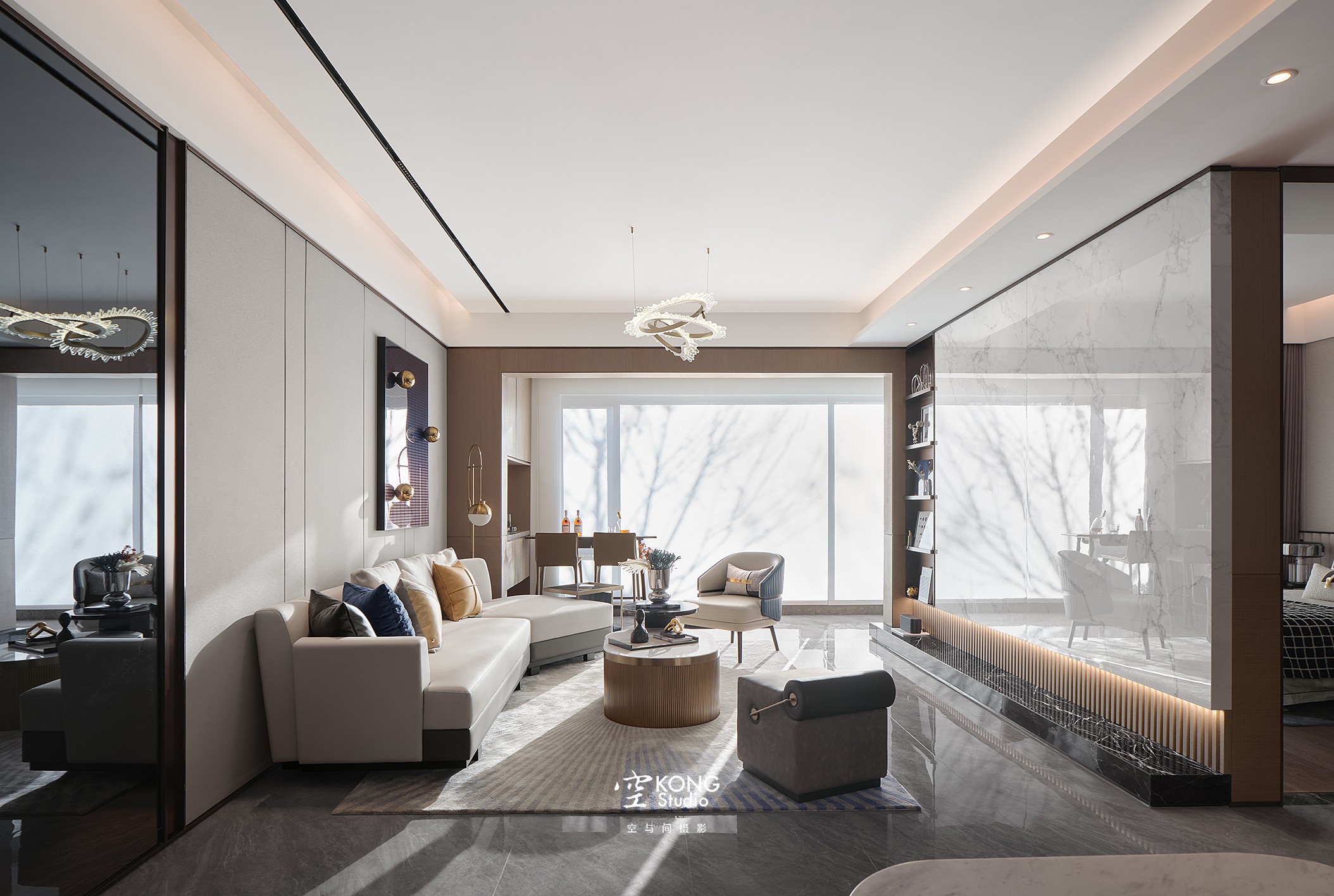 西宁中梁鎏金雲玺样板间丨中国西宁丨几朵设计,VGC 设计-7