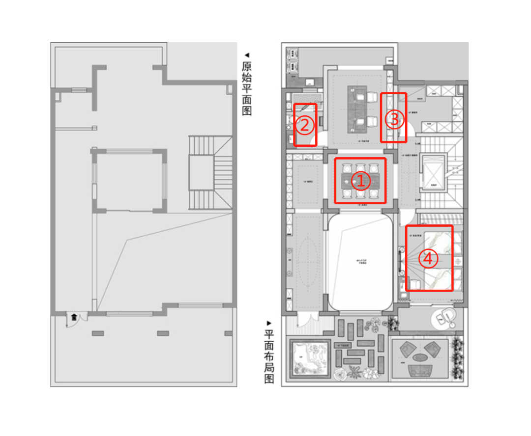 诺德山海春风 160㎡别墅，现代轻奢风融入勃艮第红-17