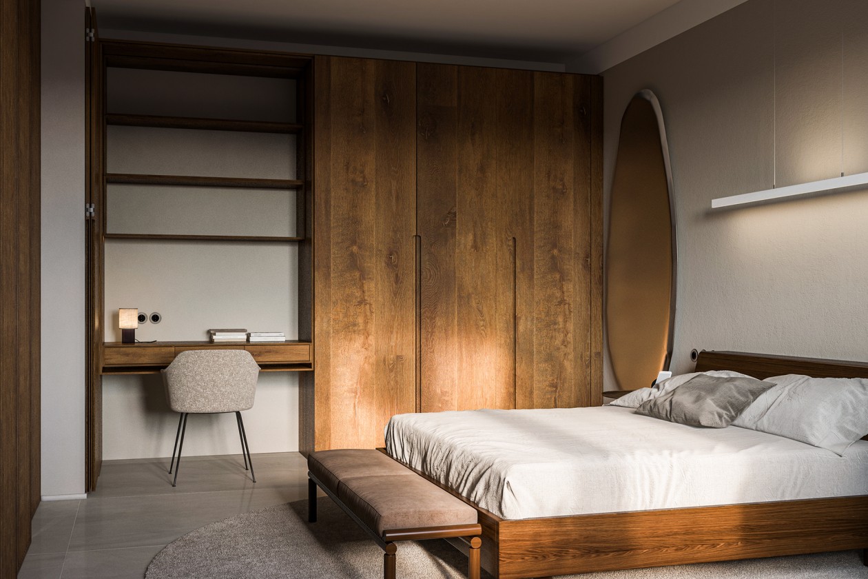 90㎡暖色系空间设计 |-6