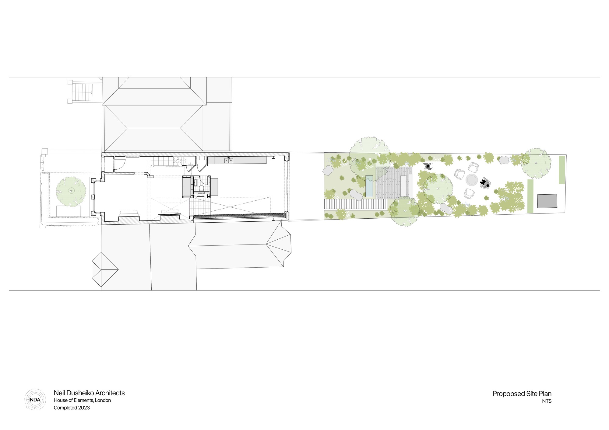 元素之屋丨英国伦敦丨Neil Dusheiko Architects-40