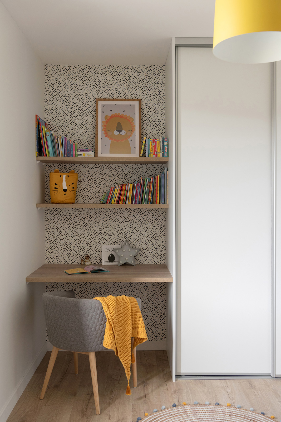 村庄房屋改造成现代别墅项目丨法国丨Soleil Noir（室内建筑师）,Skéa Designer-35