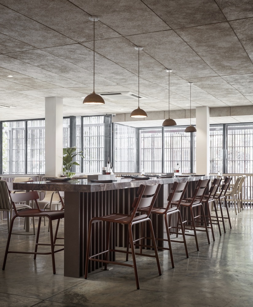 金边 Pizza 4p's 餐厅丨布鲁姆建筑-15