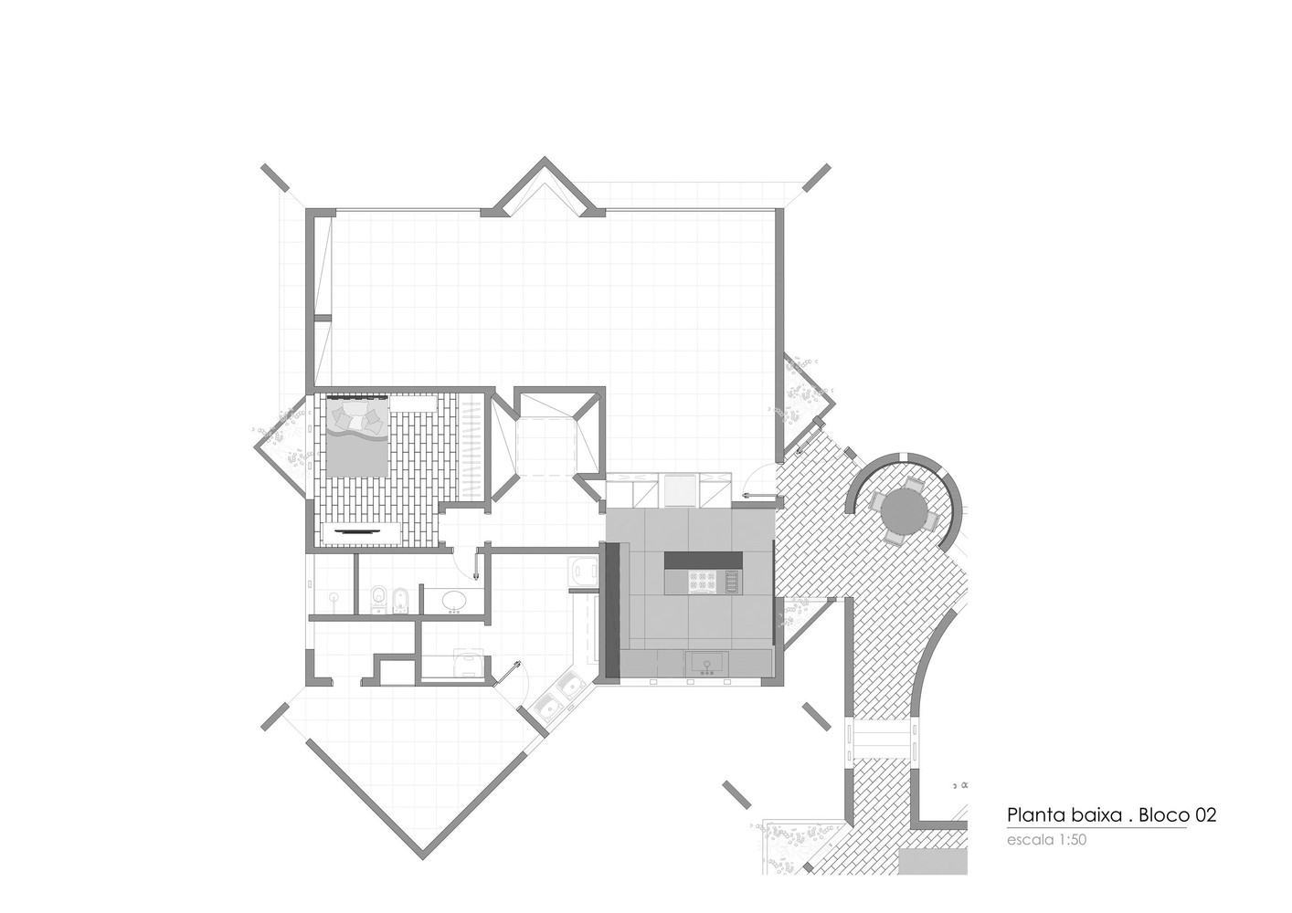 巴西现代主义住宅丨巴西巴西利亚丨Debaixo do Bloco Arquitetura-56