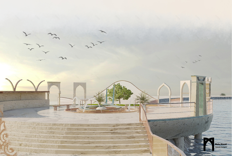 Moltaqa 文化中心广场丨埃及开罗丨Maha Ahmed-10