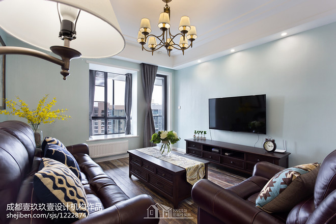 三居120平米装修案例（凤凰城1）丨壹玖玖壹设计-22