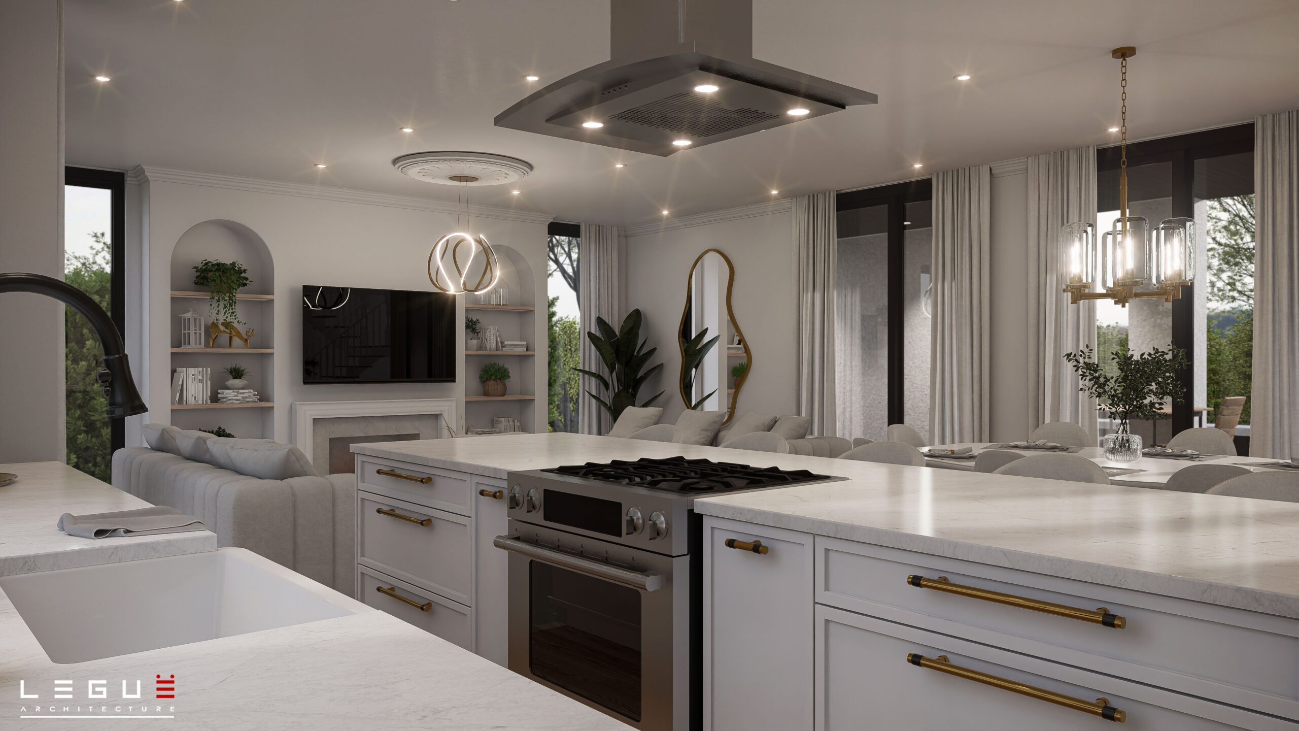 房屋平面图 Ë·244丨Leguë Architecture-31