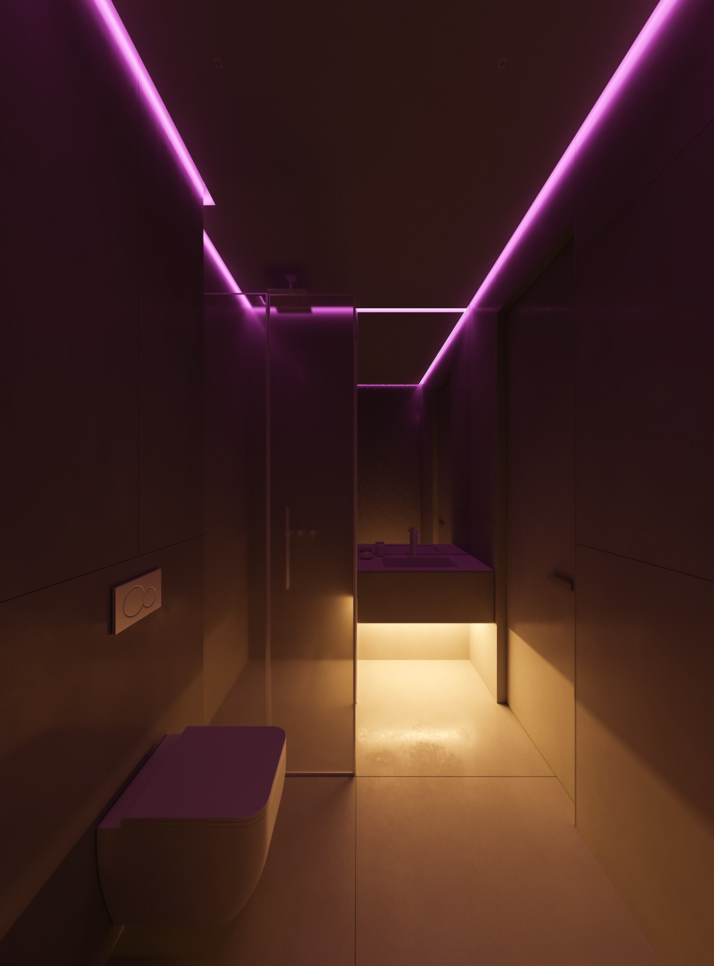 浅色系住宅设计 绝对的高颜值！-14