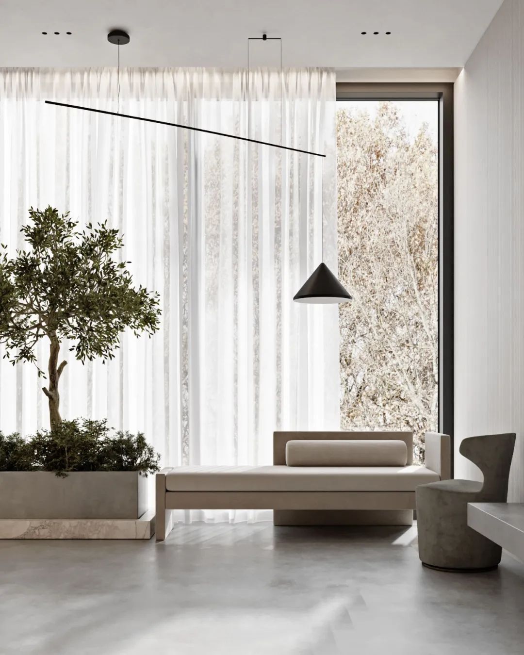 极简奢华绿色住宅设计丨LeQB Architects-49