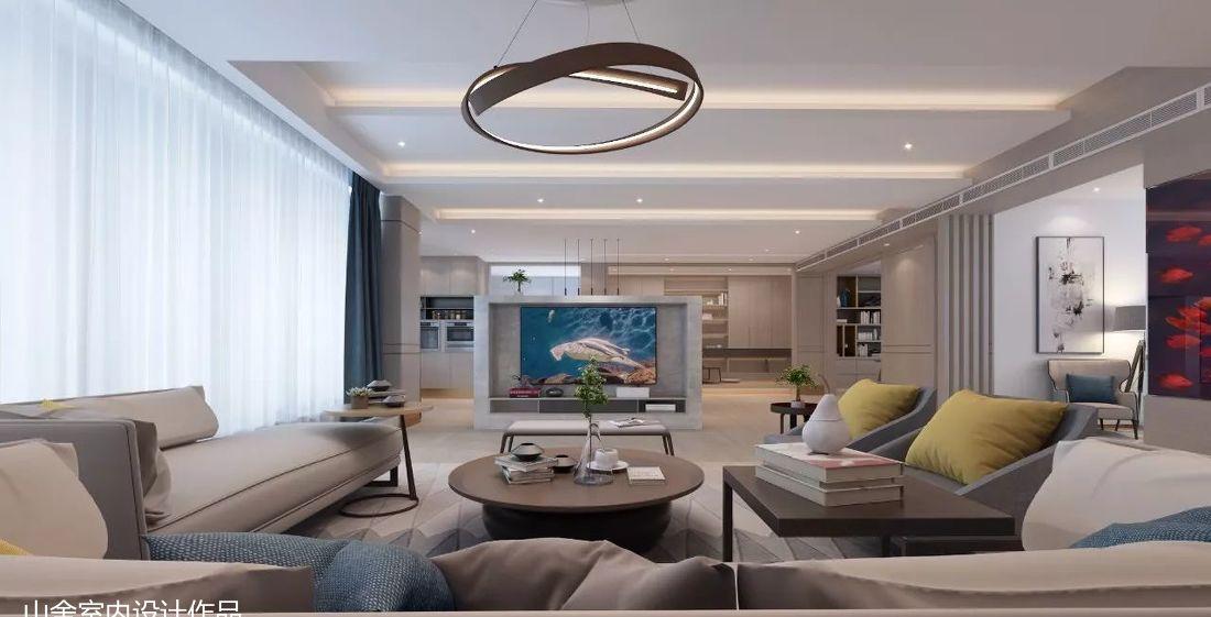 山东威海东鹏顶层无界大宅-- 山舍室内设计-17