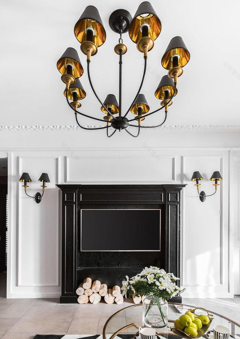 星河国际 | 89㎡摩登美式,少女心女主人的梦幻空间-10