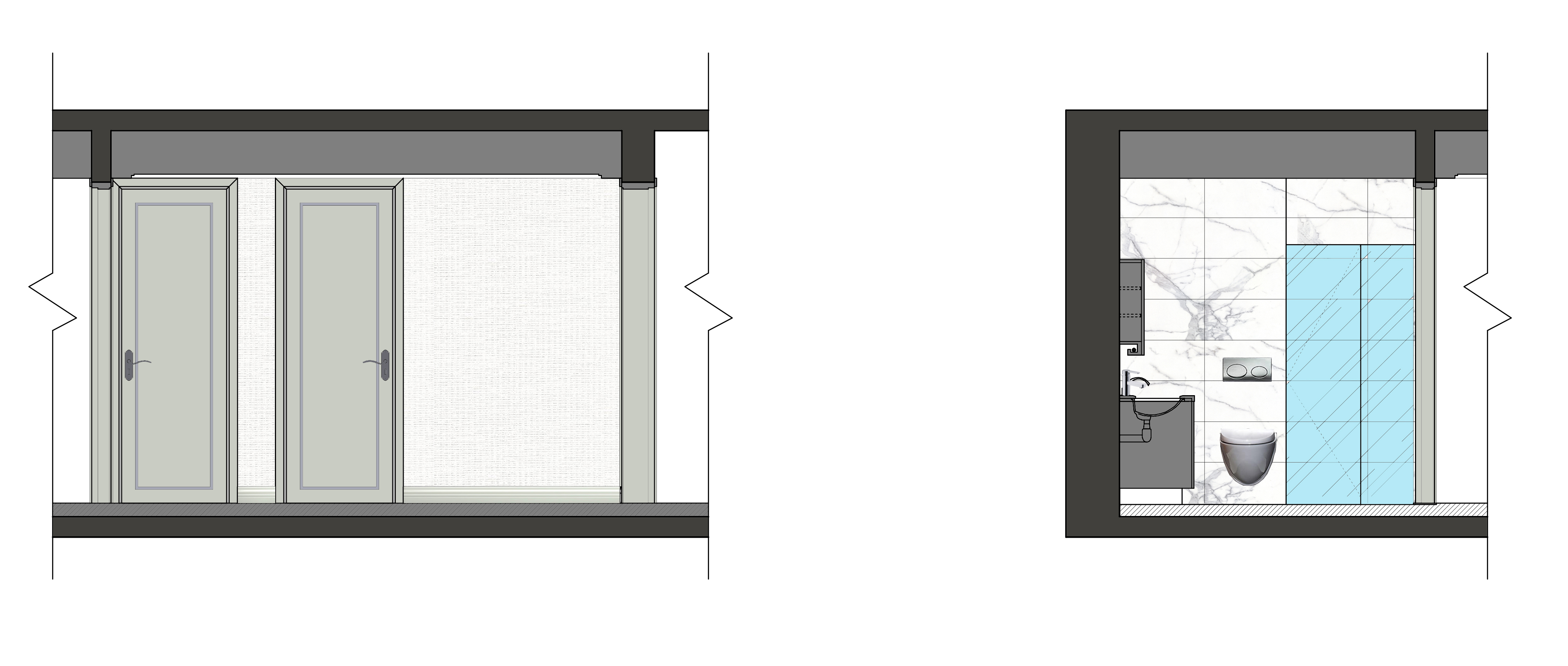杭州江景房全案设计 | 动静分区，观景休闲的生活方式-69