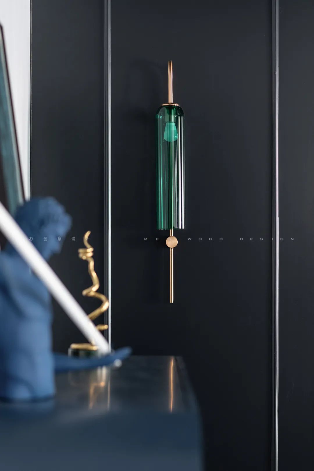 红杉创意设计 | 西安 360㎡现代家居，巧妙融合多种文化元素-50