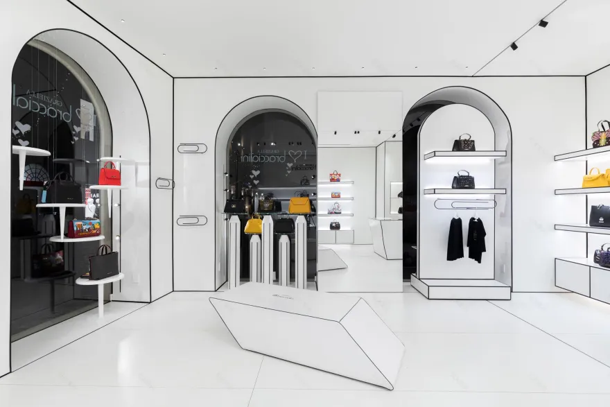 Braccialini 罗马店丨意大利罗马丨Studio Svetti Architecture-11