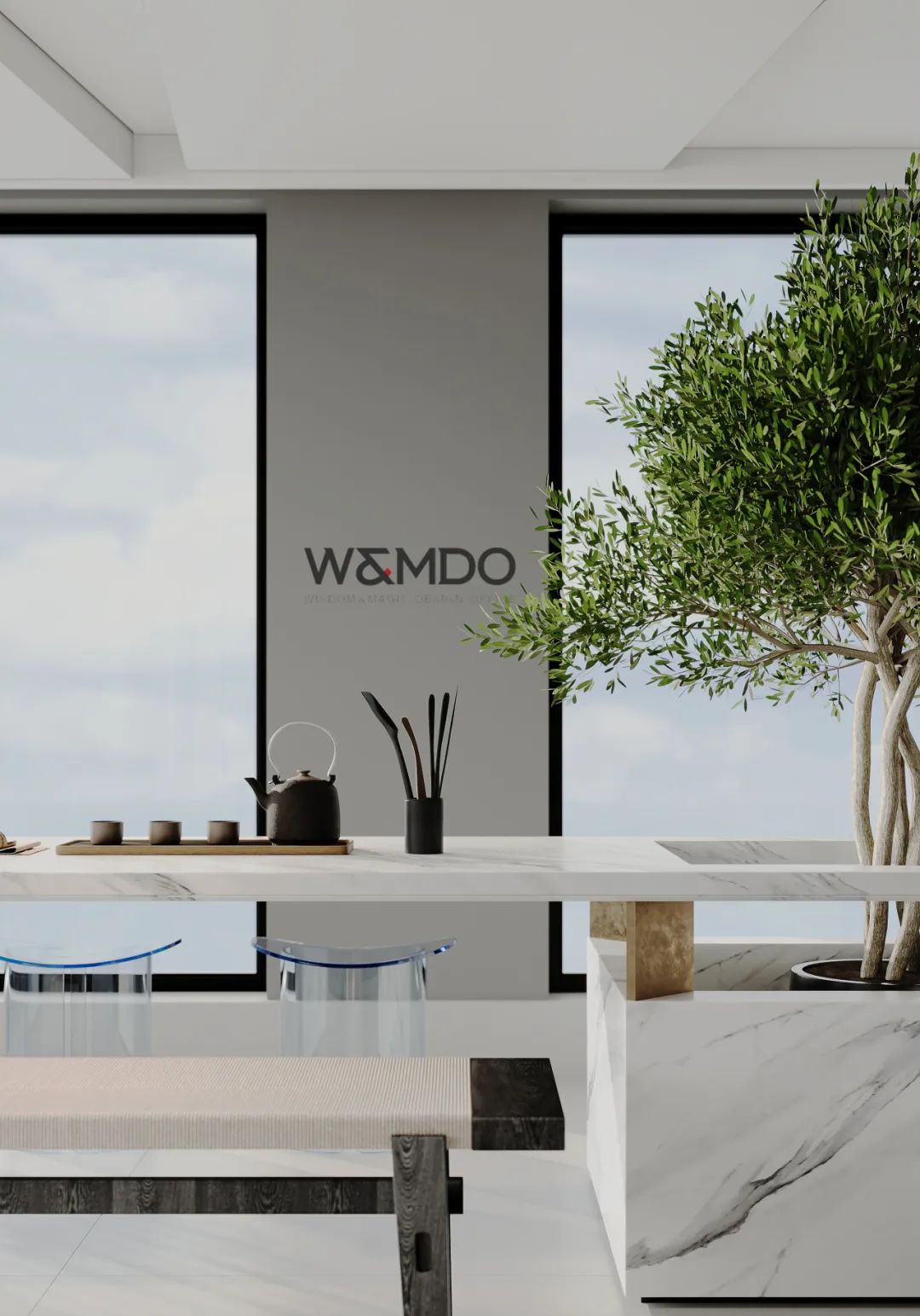 简约质朴的高级感住宅设计丨中国乐山丨W&MDO-27