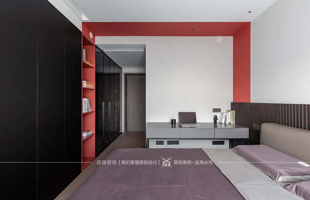 《卫士》现代轻奢实景案例丨匠程装饰-76