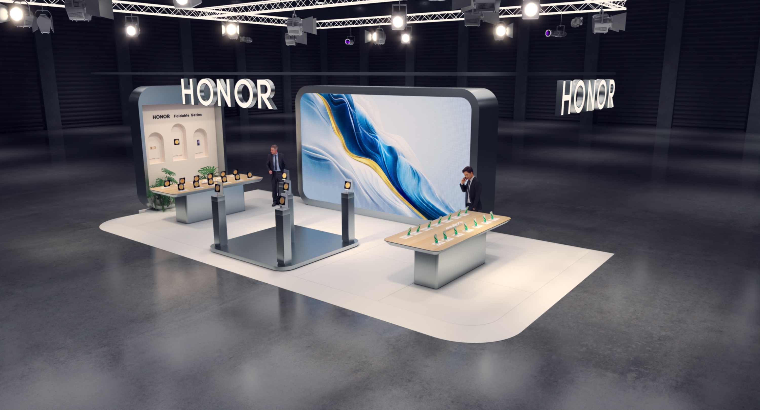 HONOR- KSA - exhibition stand booth design-1