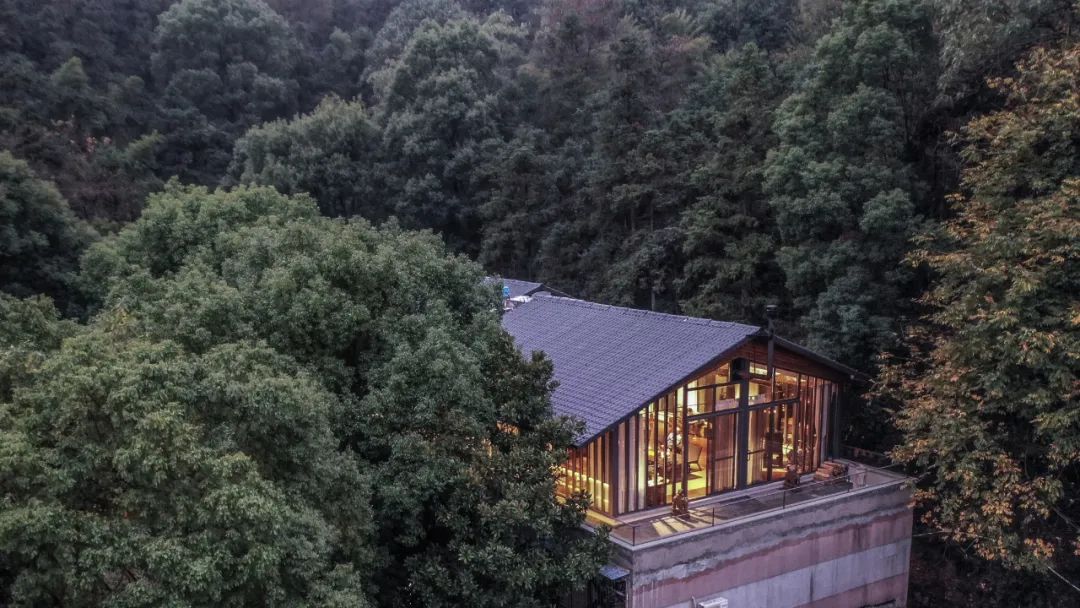 雨母山庄民宿茶室丨中国衡阳丨曲界·之间设计机构-5