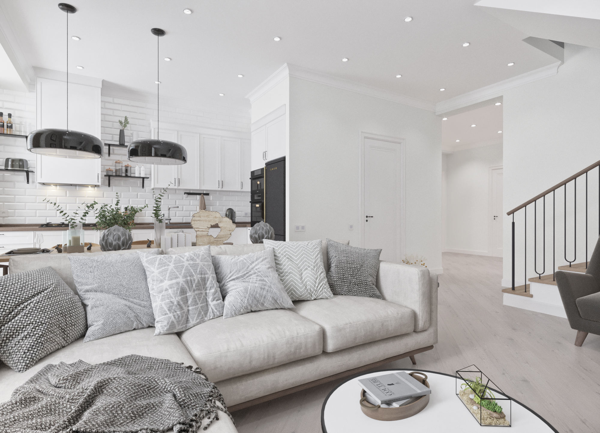 Design of an apartment 240m2 Greenwich.Tashkent.-4