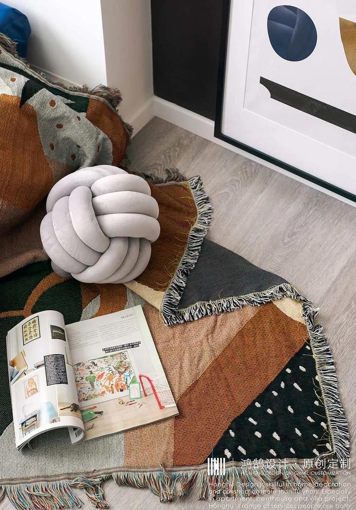 芜湖鸿鹄设计丨平层丨70㎡三口之家，客卧互换后宽敞明亮又舒适-16