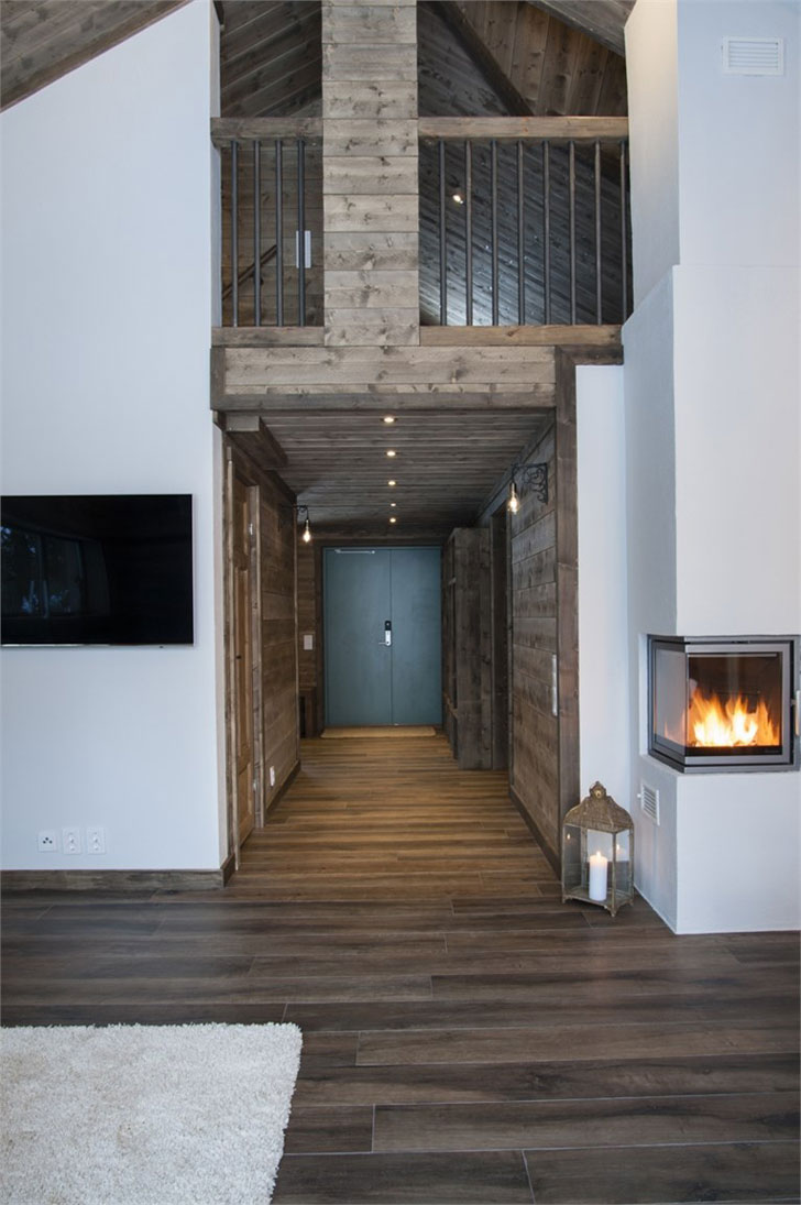 瑞典木质小屋 | 温馨北欧风格滑雪度假屋-9