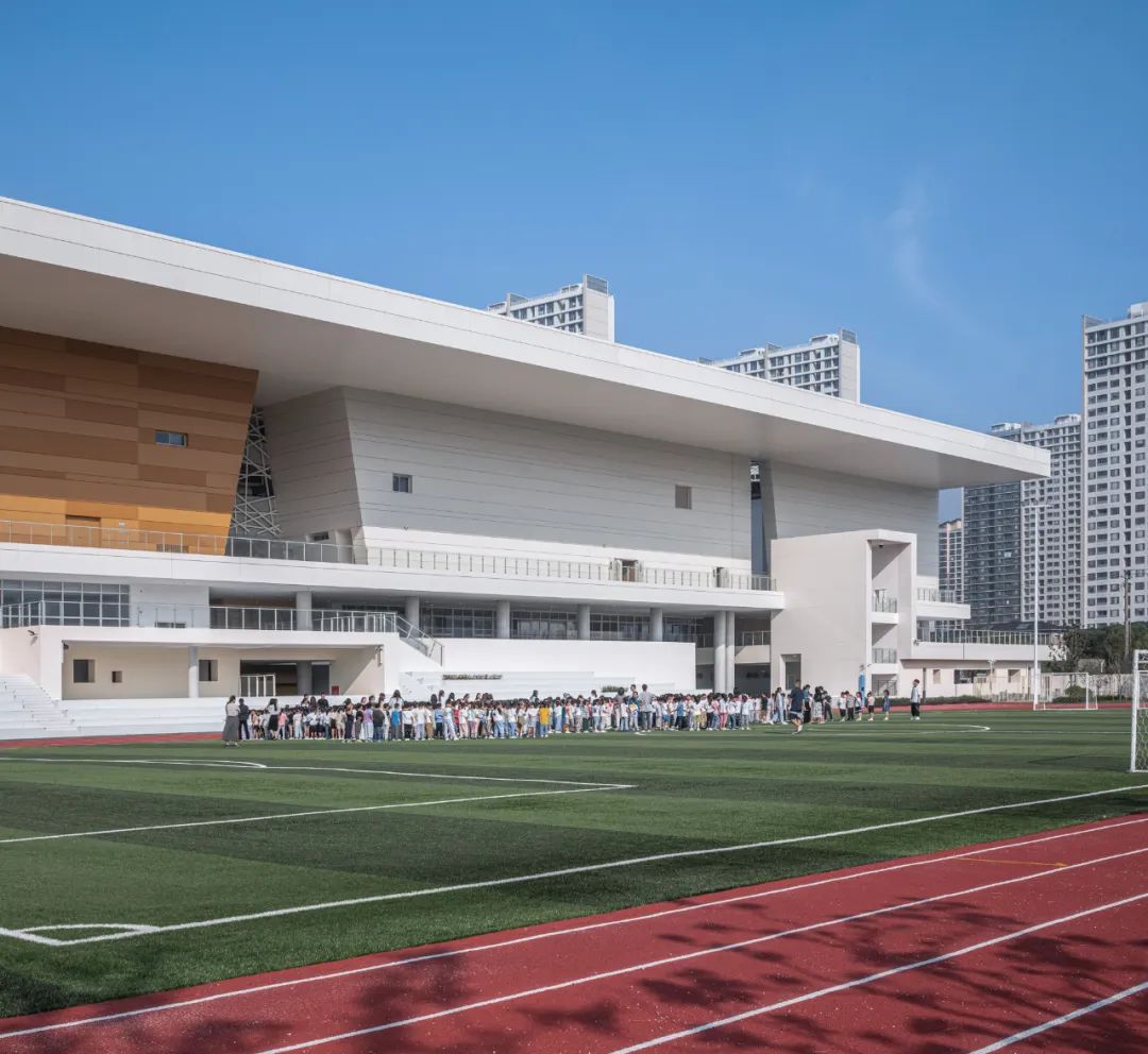 体块丰富的教学综合体：上海世外教育附属相城高新区实验小学-46