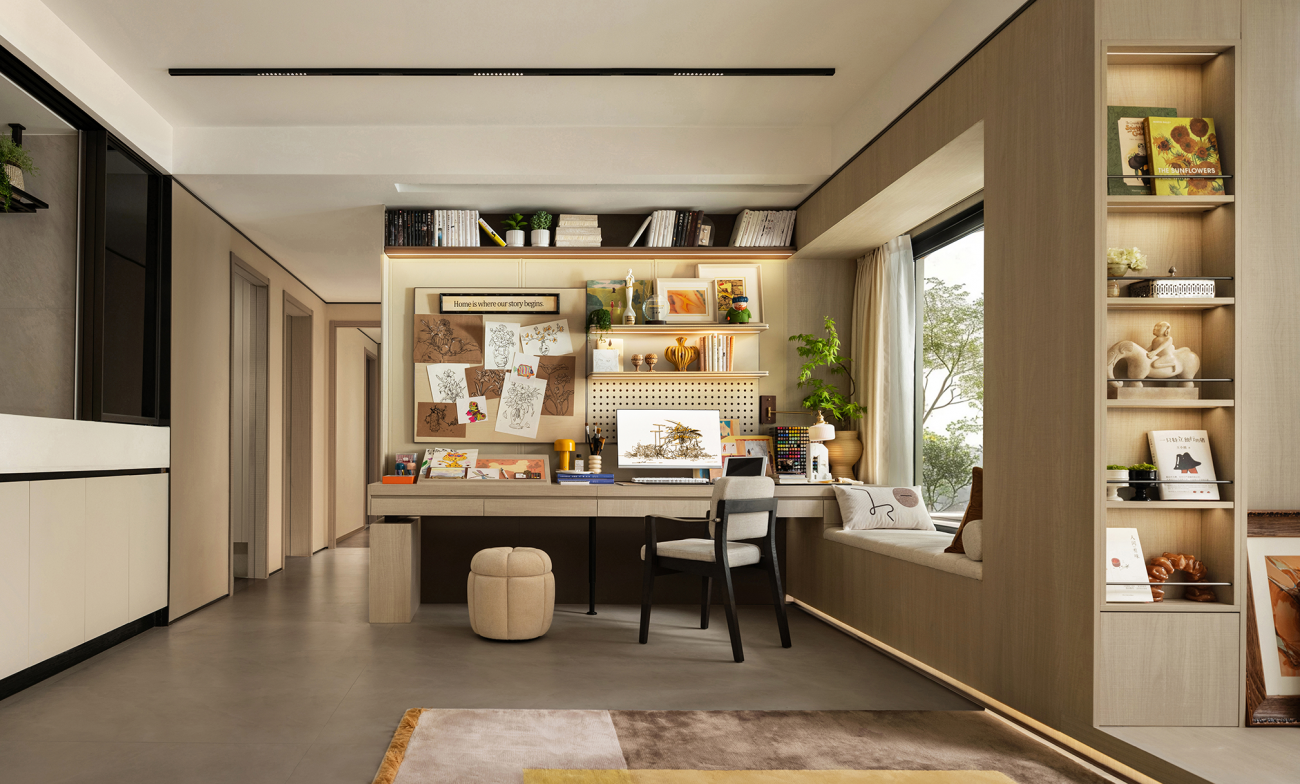 赛拉维设计 | 华润置地公园上城样板间-15